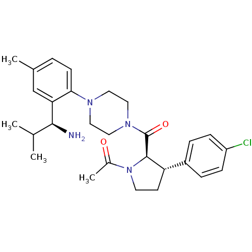 Chemical structure of BindingDB Monomer ID 50235783