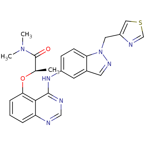 Chemical structure of BindingDB Monomer ID 50236374