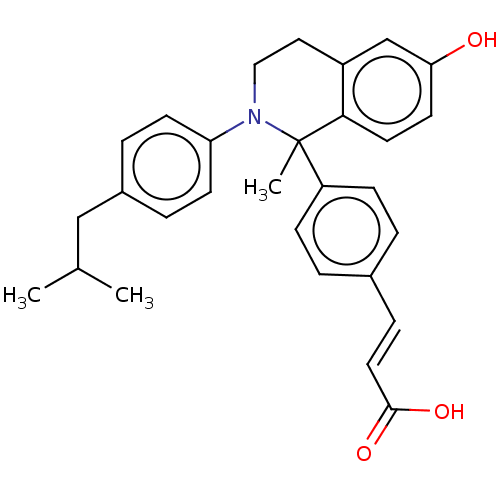 Chemical structure of BindingDB Monomer ID 50237306