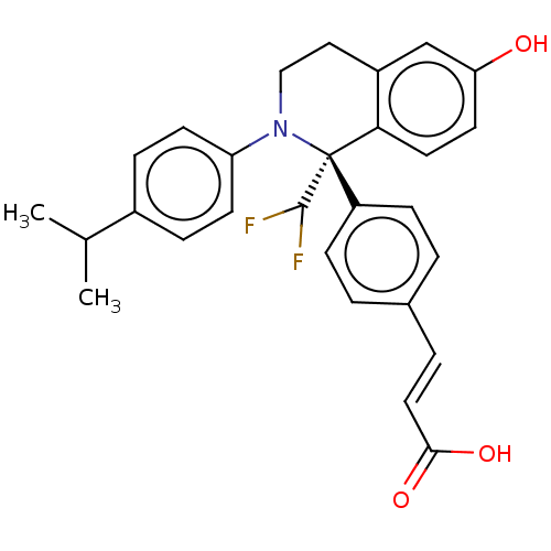 Chemical structure of BindingDB Monomer ID 50237334