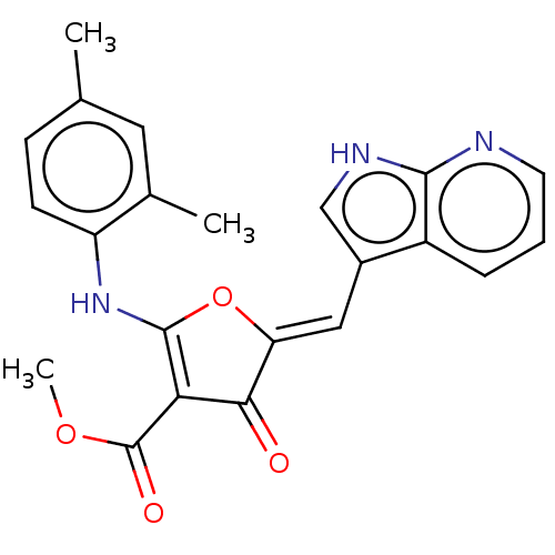 Chemical structure of BindingDB Monomer ID 50237702