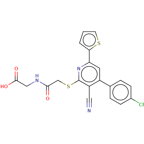 Chemical structure of BindingDB Monomer ID 50238054