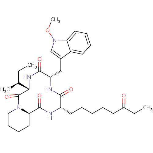 Chemical structure of BindingDB Monomer ID 50238632