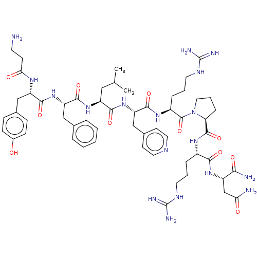 Chemical structure of BindingDB Monomer ID 50238707