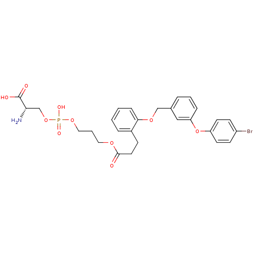 Chemical structure of BindingDB Monomer ID 50238955