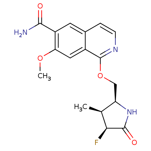 Chemical structure of BindingDB Monomer ID 50239498