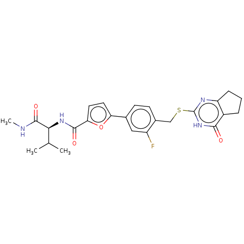 Chemical structure of BindingDB Monomer ID 50239954