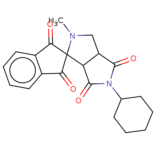 Chemical structure of BindingDB Monomer ID 50242971