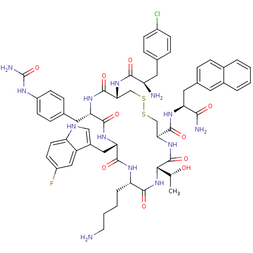 Chemical structure of BindingDB Monomer ID 50243574