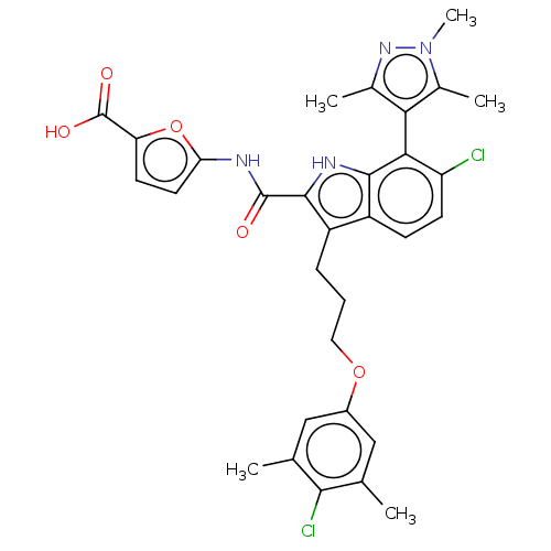 Chemical structure of BindingDB Monomer ID 50244114