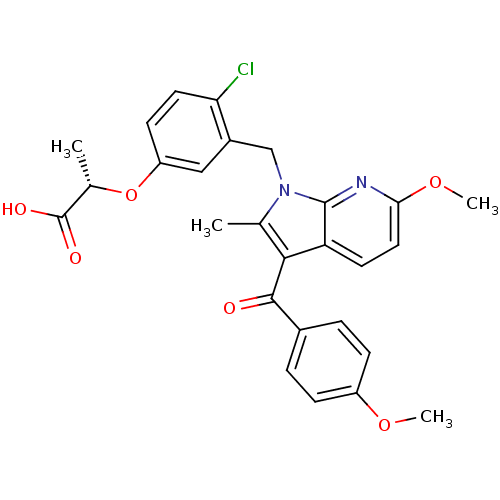 Chemical structure of BindingDB Monomer ID 50244701
