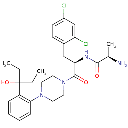 Chemical structure of BindingDB Monomer ID 50245168