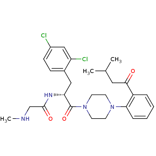 Chemical structure of BindingDB Monomer ID 50245448