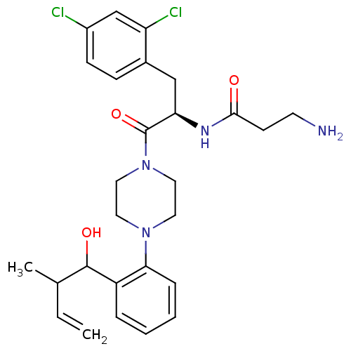 Chemical structure of BindingDB Monomer ID 50245605