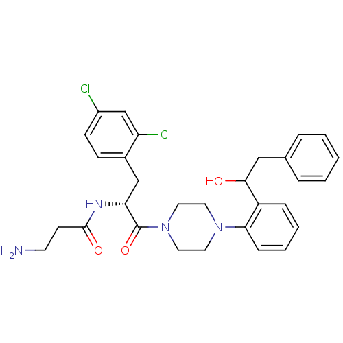 Chemical structure of BindingDB Monomer ID 50245607