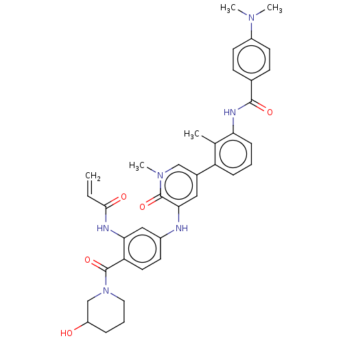 Chemical structure of BindingDB Monomer ID 50245645