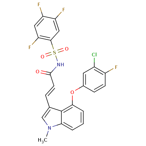 Chemical structure of BindingDB Monomer ID 50248333
