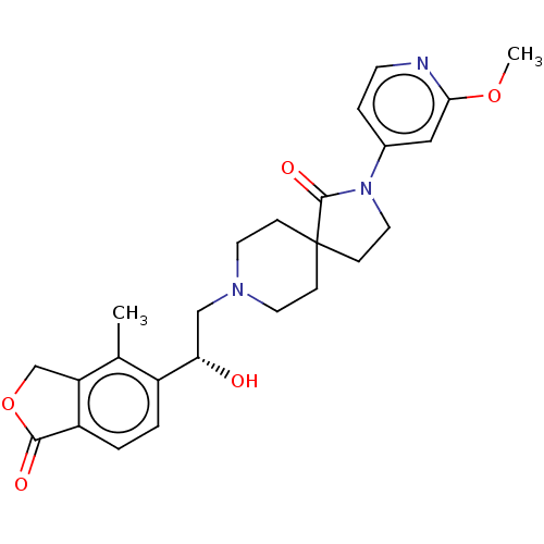 Chemical structure of BindingDB Monomer ID 50249281