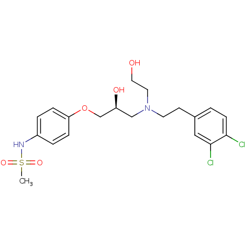 Chemical structure of BindingDB Monomer ID 50253030