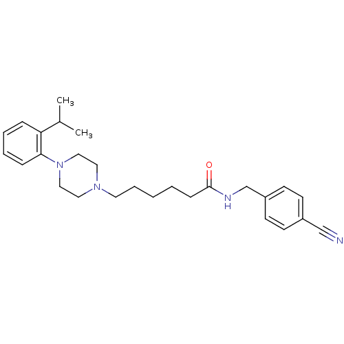 Chemical structure of BindingDB Monomer ID 50253282