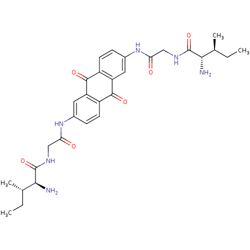 Chemical structure of BindingDB Monomer ID 50253684