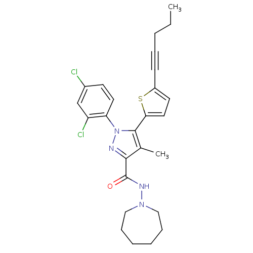 Chemical structure of BindingDB Monomer ID 50253805
