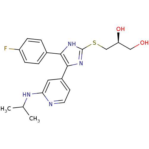 Chemical structure of BindingDB Monomer ID 50253945