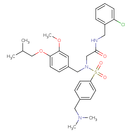 Chemical structure of BindingDB Monomer ID 50254459