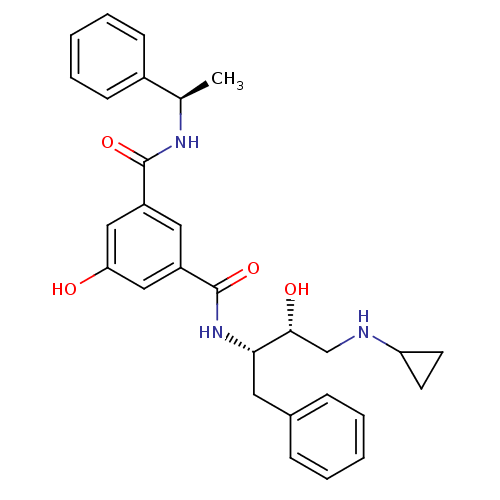 Chemical structure of BindingDB Monomer ID 50254665
