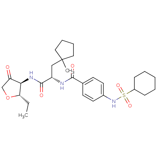 Chemical structure of BindingDB Monomer ID 50255131