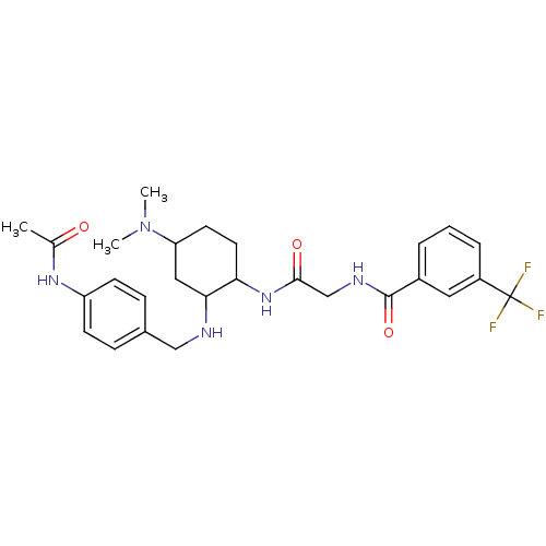 Chemical structure of BindingDB Monomer ID 50255175