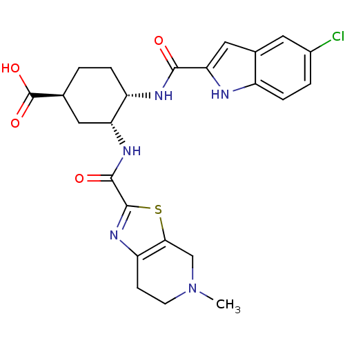 Chemical structure of BindingDB Monomer ID 50255574