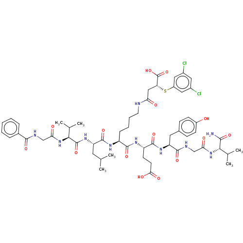 Chemical structure of BindingDB Monomer ID 50255660