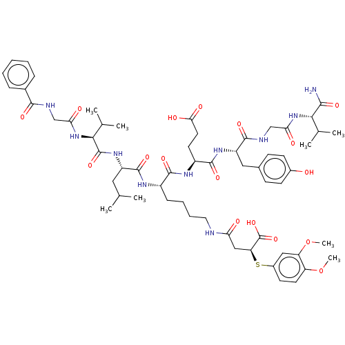 Chemical structure of BindingDB Monomer ID 50255665