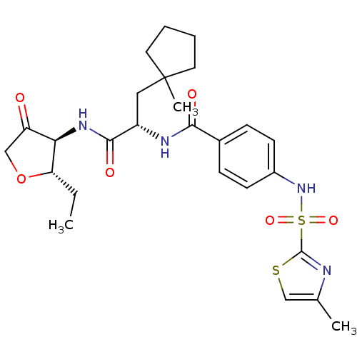 Chemical structure of BindingDB Monomer ID 50255733