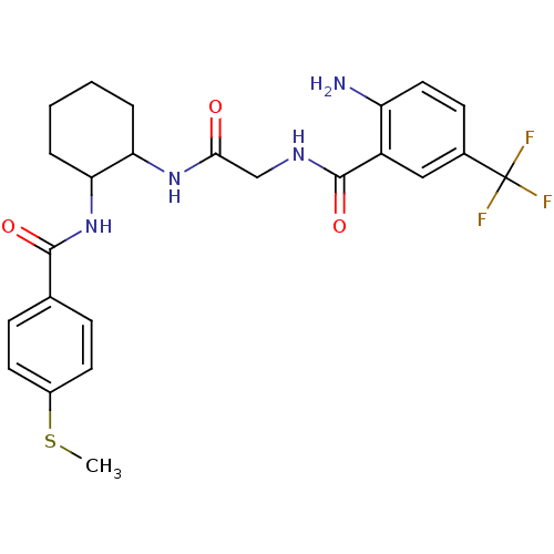 Chemical structure of BindingDB Monomer ID 50255734