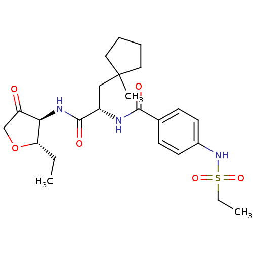 Chemical structure of BindingDB Monomer ID 50255949