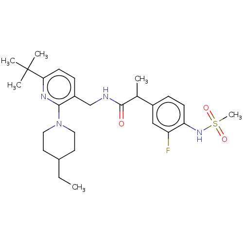 Chemical structure of BindingDB Monomer ID 50256547
