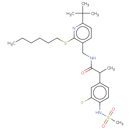 Chemical structure of BindingDB Monomer ID 50256598