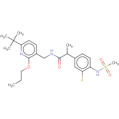 Chemical structure of BindingDB Monomer ID 50256628
