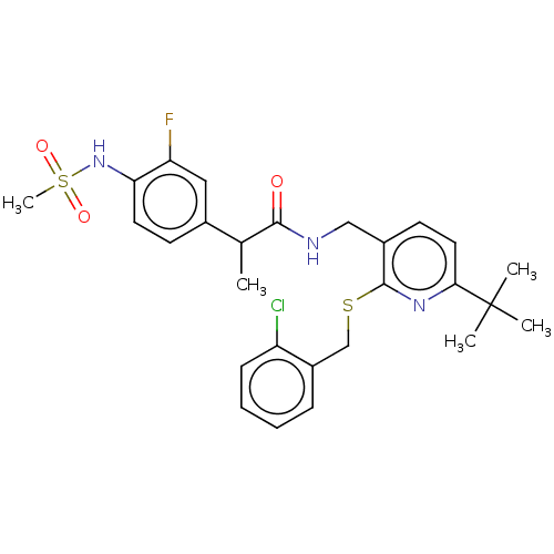 Chemical structure of BindingDB Monomer ID 50256633