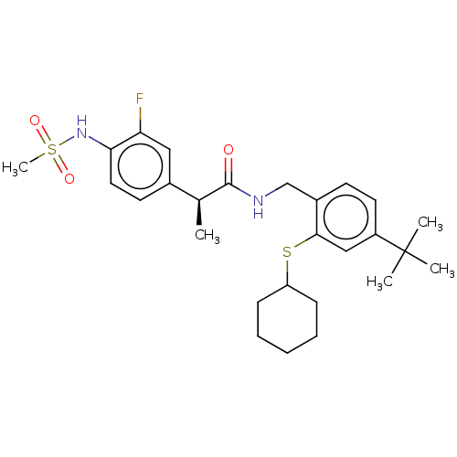 Chemical structure of BindingDB Monomer ID 50256655