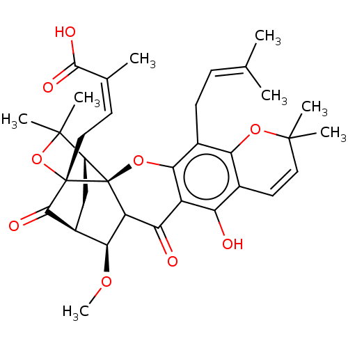 Chemical structure of BindingDB Monomer ID 50256791