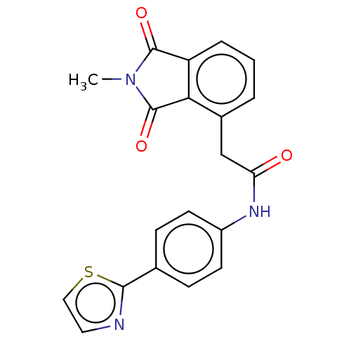 Chemical structure of BindingDB Monomer ID 50257136