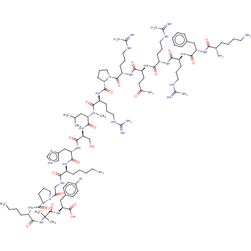 Chemical structure of BindingDB Monomer ID 50257231