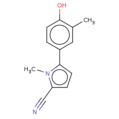 Chemical structure of BindingDB Monomer ID 50257275
