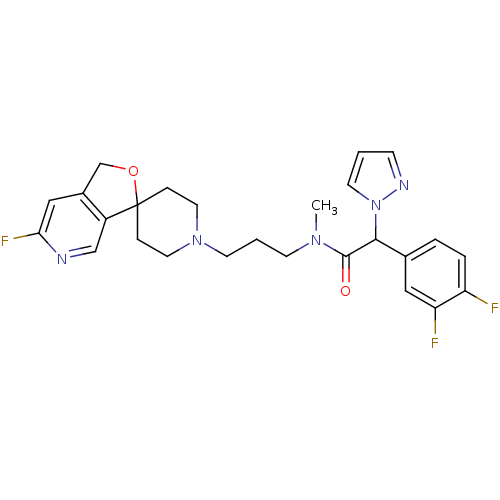 Chemical structure of BindingDB Monomer ID 50258450
