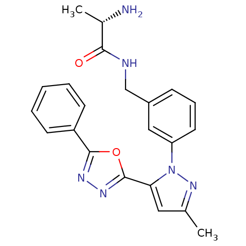 Chemical structure of BindingDB Monomer ID 50258815