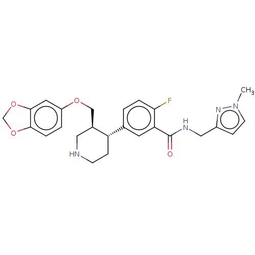 Chemical structure of BindingDB Monomer ID 50260142