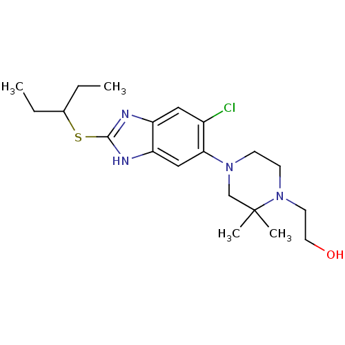Chemical structure of BindingDB Monomer ID 50260631